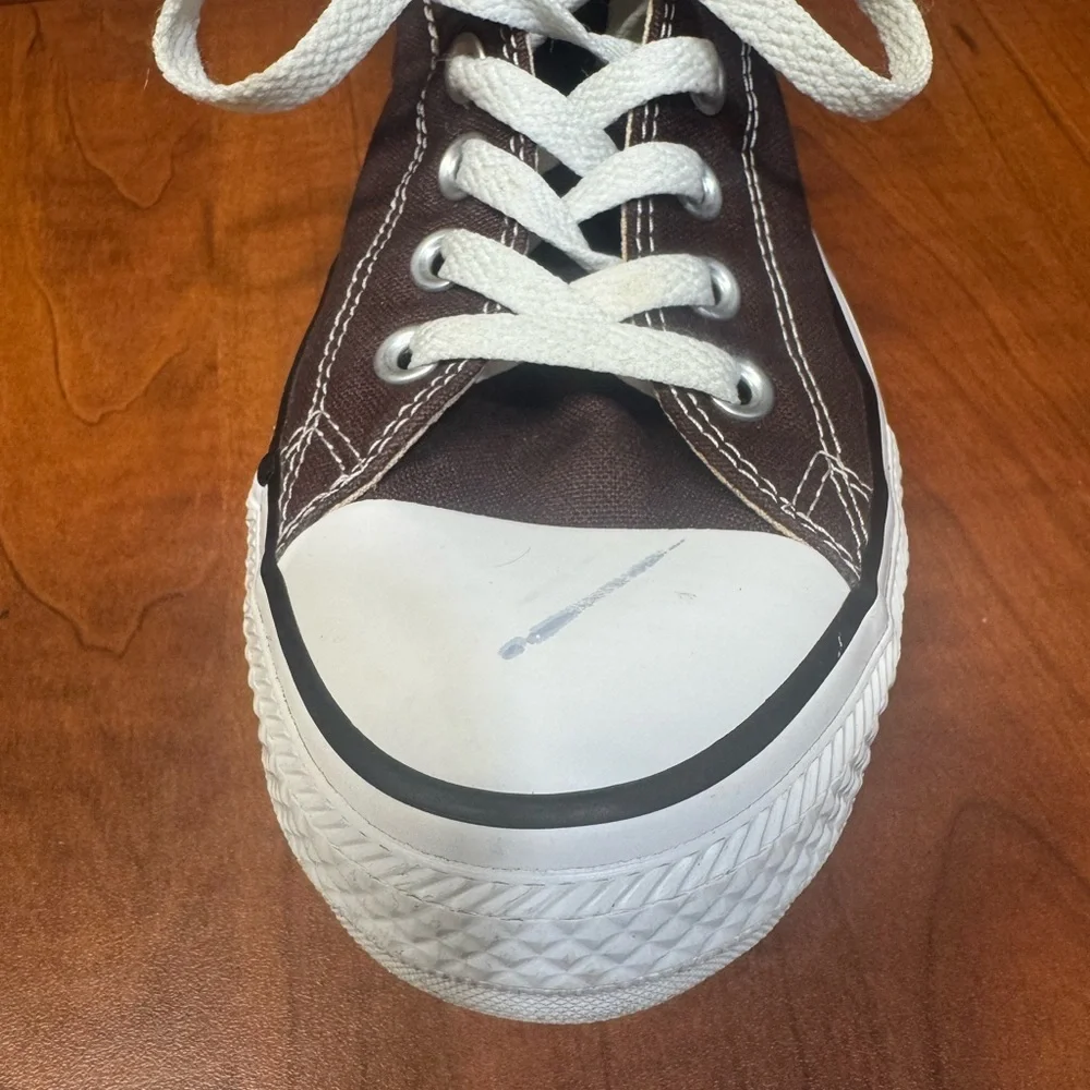 Converse Beige High-Top Sneakers - Picture 3 of 13